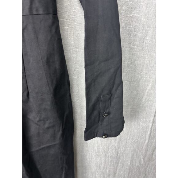 EUC UK 8 US 4 Disturbia Wednesday Black Collar Shirt Gothic Dress - Picture 5 of 10
